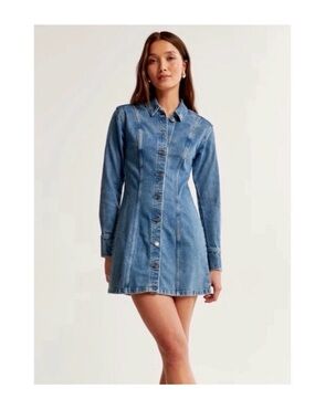 Abercrombie & Fitch | Dresses | Abercrombie Flutter Sleeve Dress | Poshmark